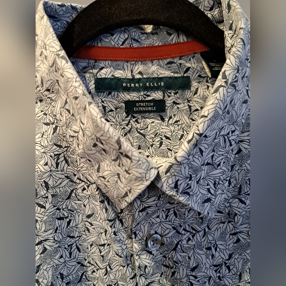 Perry Ellis Button Down Dress Shirt - Picture 1 of 4